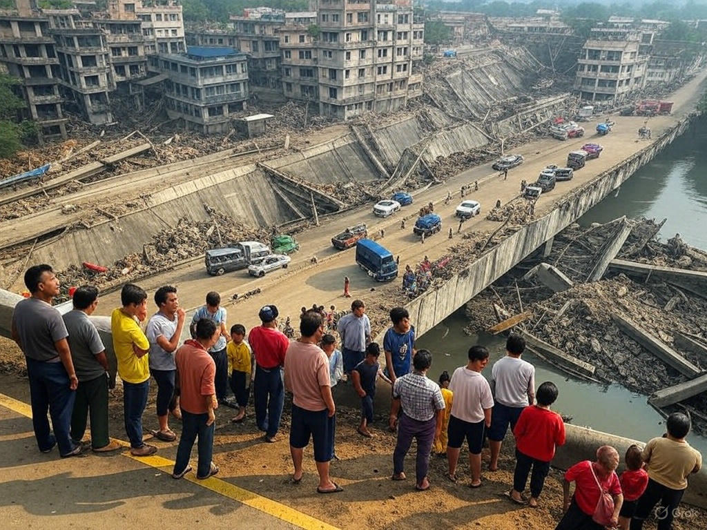 7,7 magnitudine în centrul Myanmarului