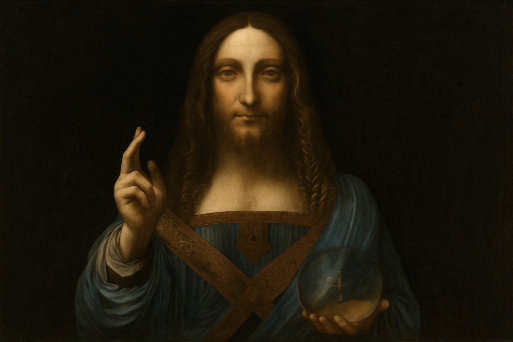 Salvator Mundi pictură