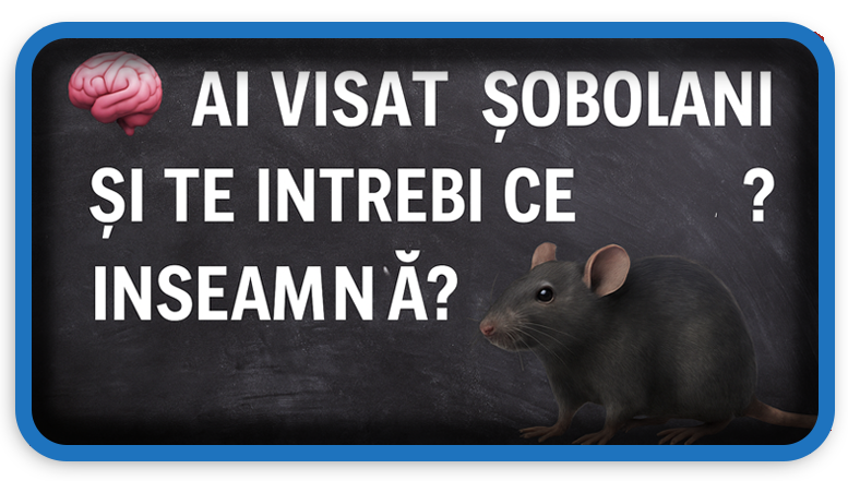 Ai visat șobolani și te întrebi ce înseamnă