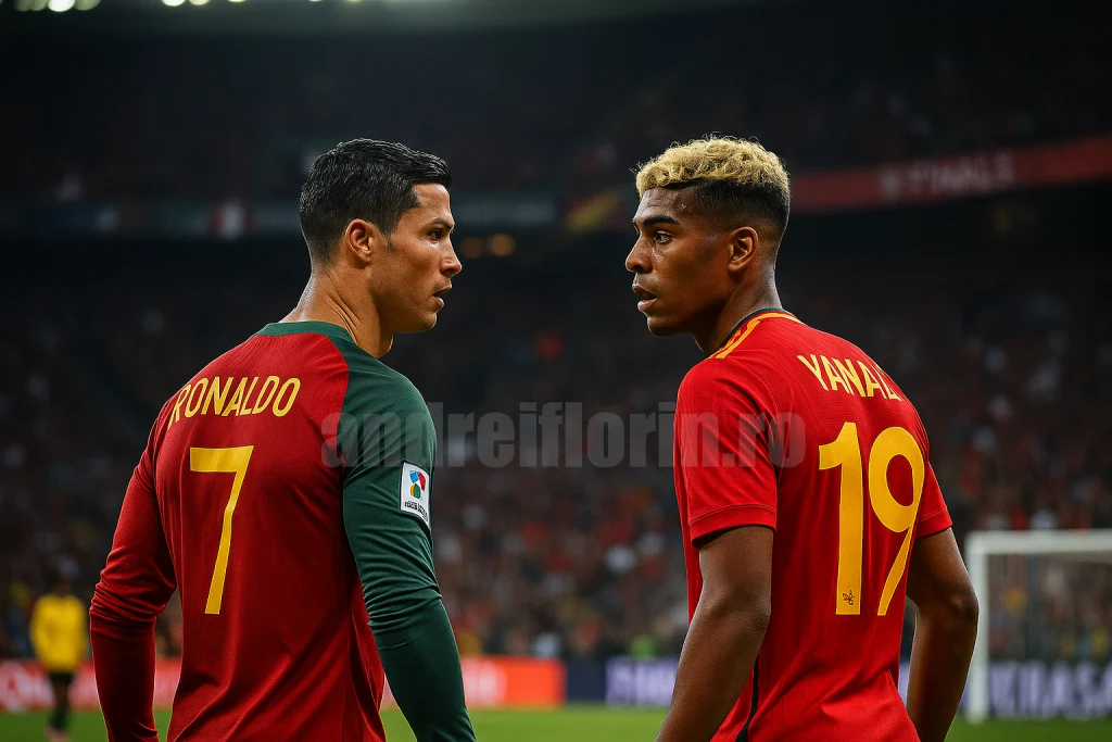 Cristiano Ronaldo îl numește fenomen pe Lamine Yamal