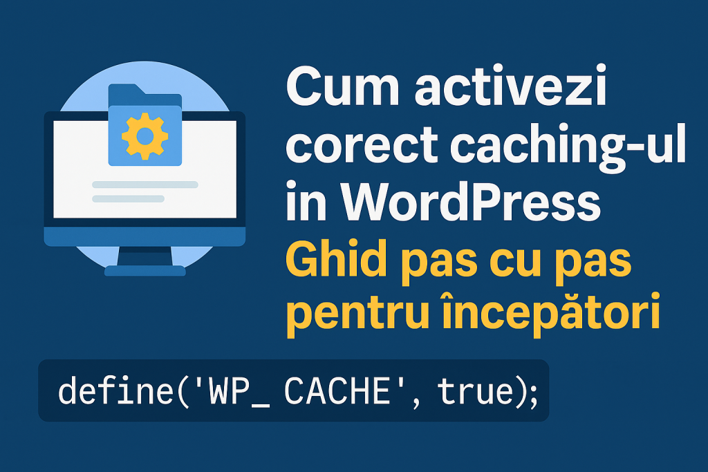 Cum activezi corect caching-ul în WordPress
