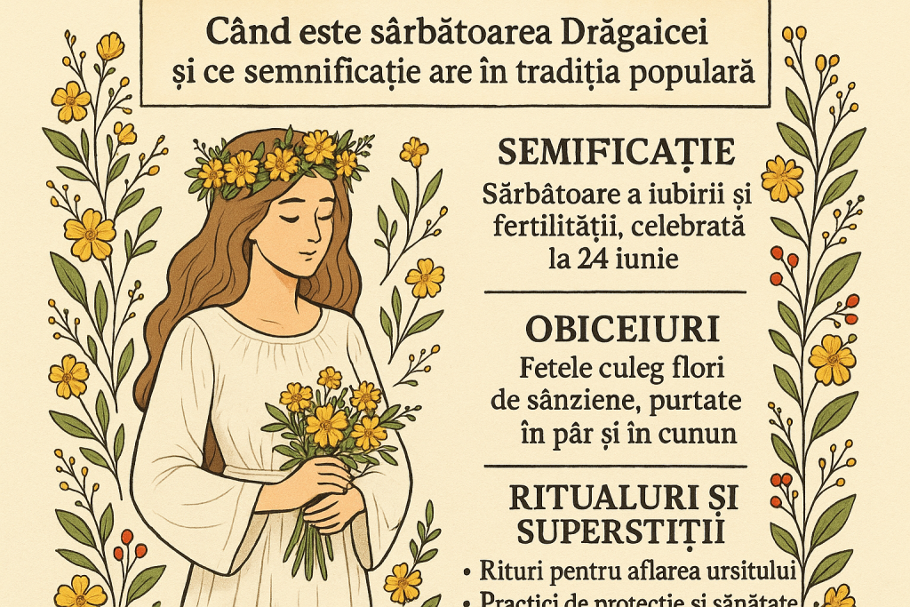 Sânzienele 2025 Când este sărbătoarea și ce semnificație are