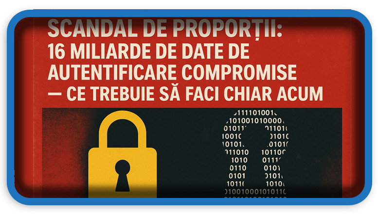 Scandal de Proporții: 16 Miliarde de Date de Autentificare Compromise