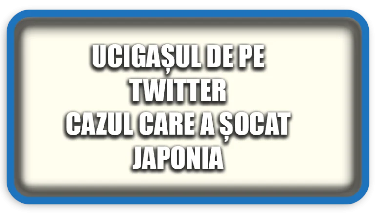 Ucigașul de pe Twitter Cazul care a șocat Japonia
