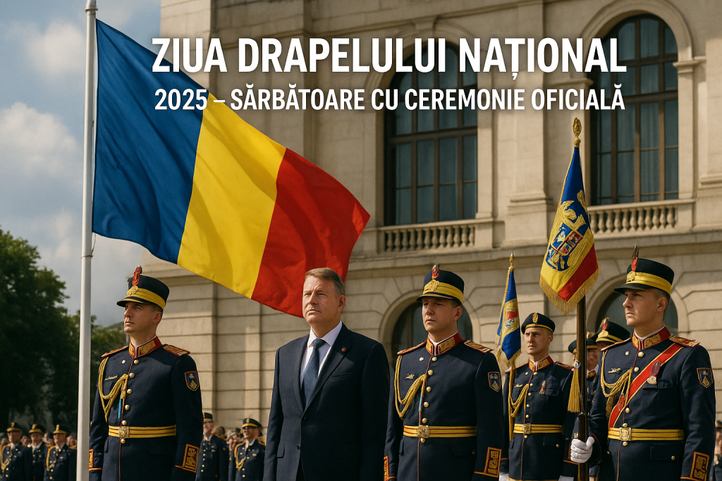 Ziua Drapelului Național 2025 – Sărbătoare cu Ceremonie Oficială