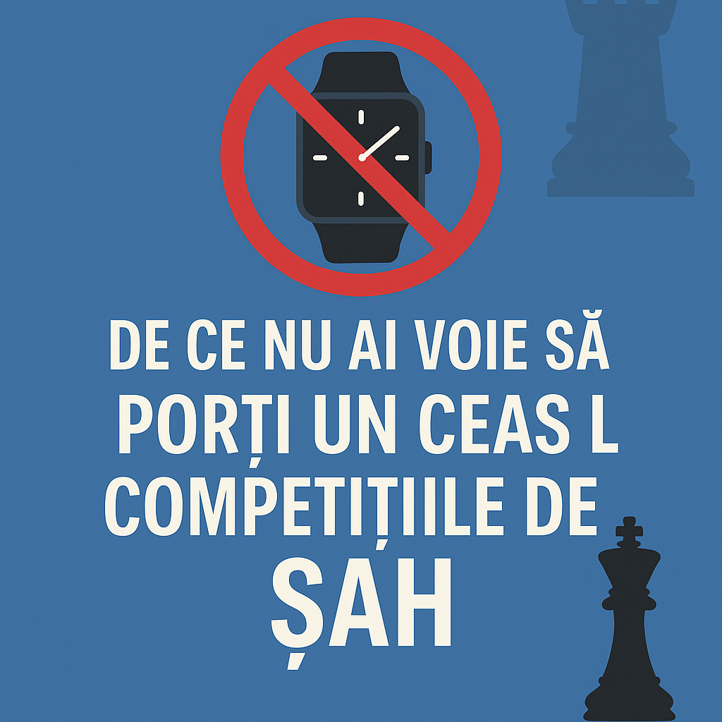 De ce nu ai voie cu ceas la șah
