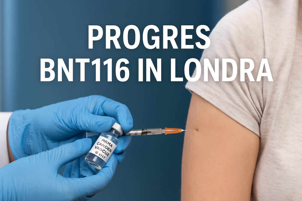 Londra Primul Pacient cu Cancer Primește Vaccinul BNT116