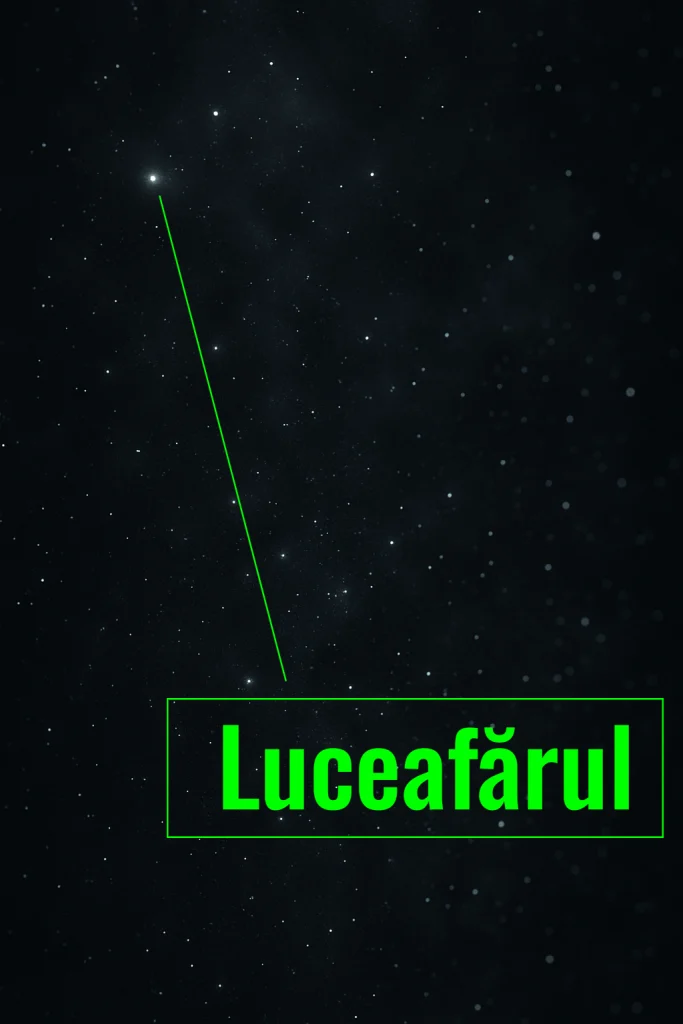 Luceafărului în cerul real