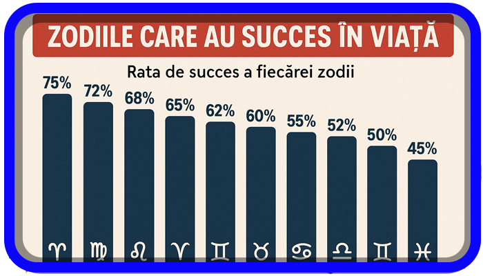 Rata de succes a fiecărei zodii
