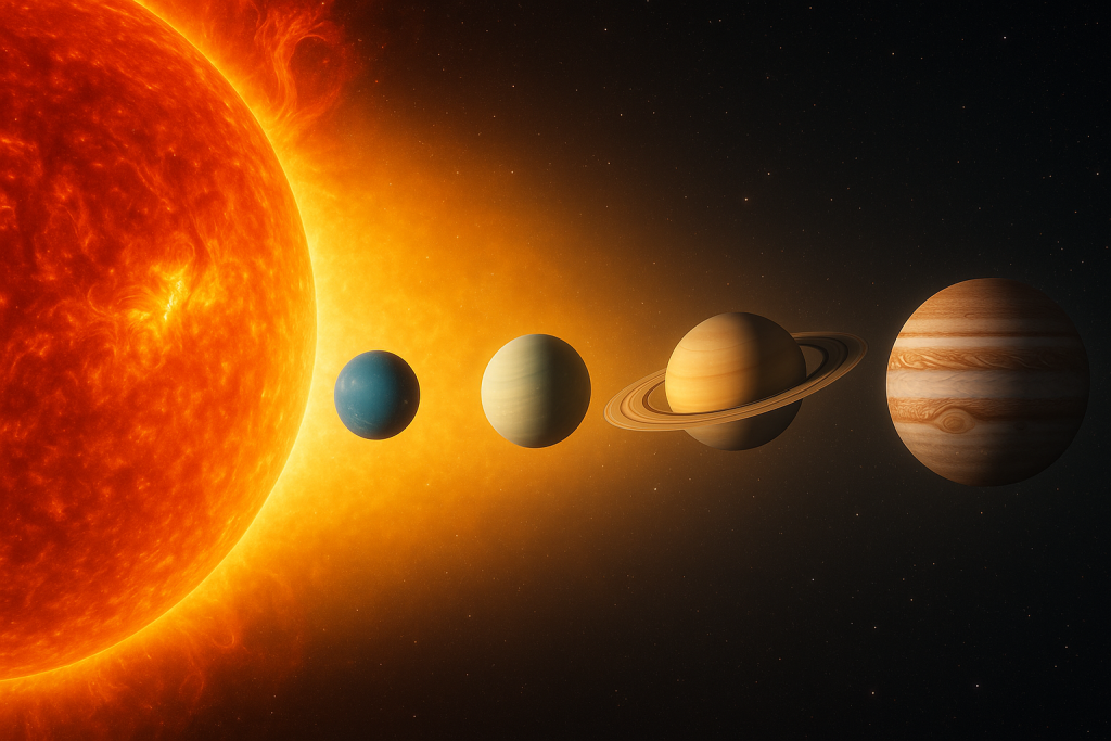 Ce se întâmplă cu planetele exterioare când Soarele se extinde