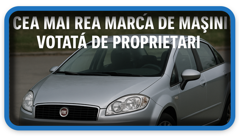 Cea mai rea marcă de mașini votată de proprietari