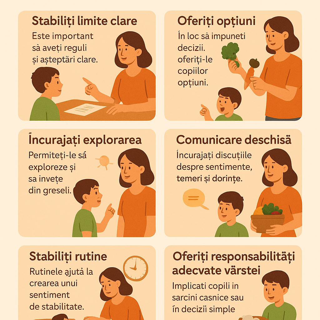 Creșterea copiilor sănătoși Ghidare și libertate în echilibru
