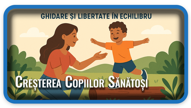 Creșterea copiilor sănătoși Ghidare și libertate în echilibru