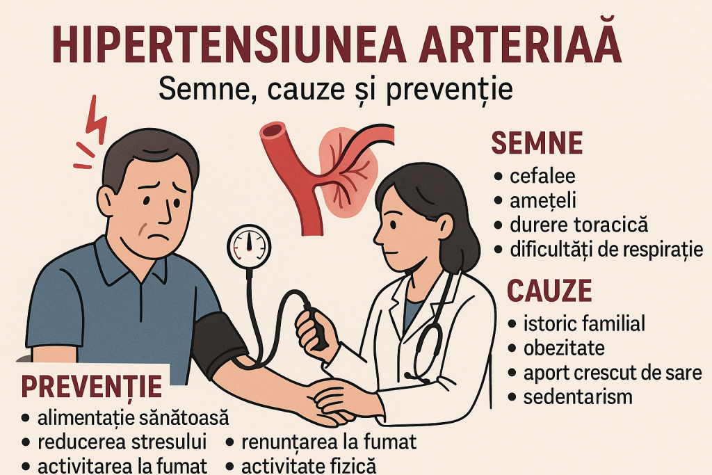 Hipertensiunea arterială Semne, cauze și prevenție