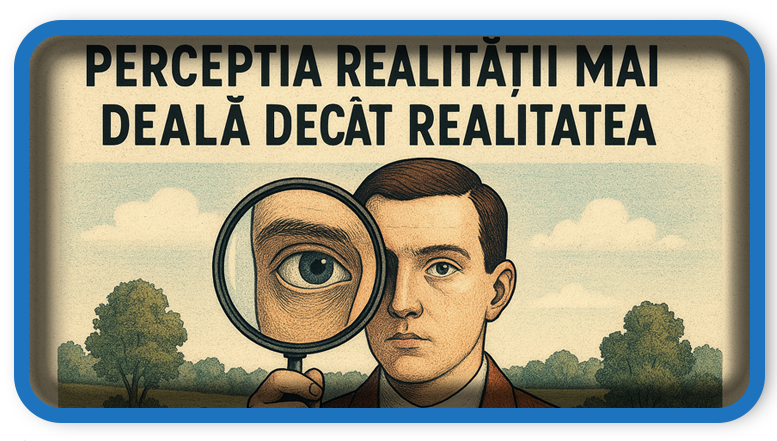 Percepția realității mai reală decât realitatea