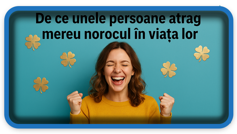 Puțini știu de ce unele persoane atrag mereu norocul în viața lor