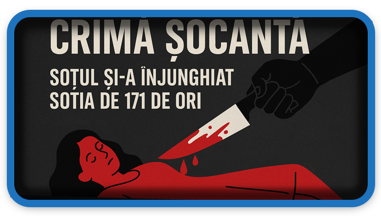Soțul și-a Înjunghiat Soția de 171 de Ori