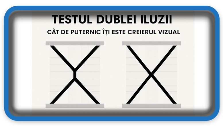 Testul Dublei Iluzii Cât de puternic îți este creierul vizual