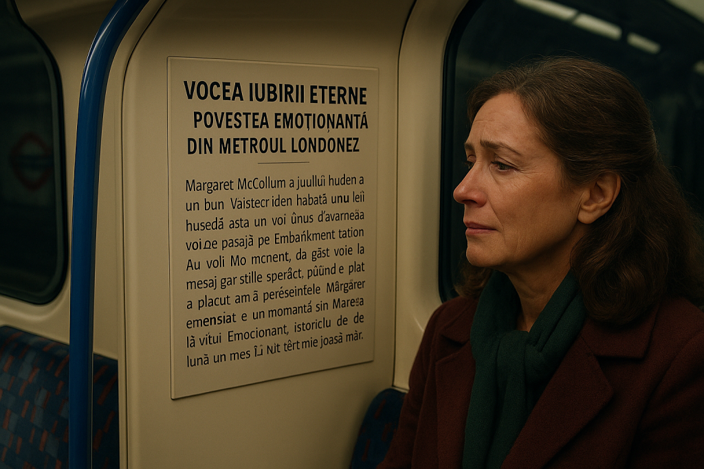 Vocea Iubirii Eterne Povestea Emoționantă din Metroul Londonez